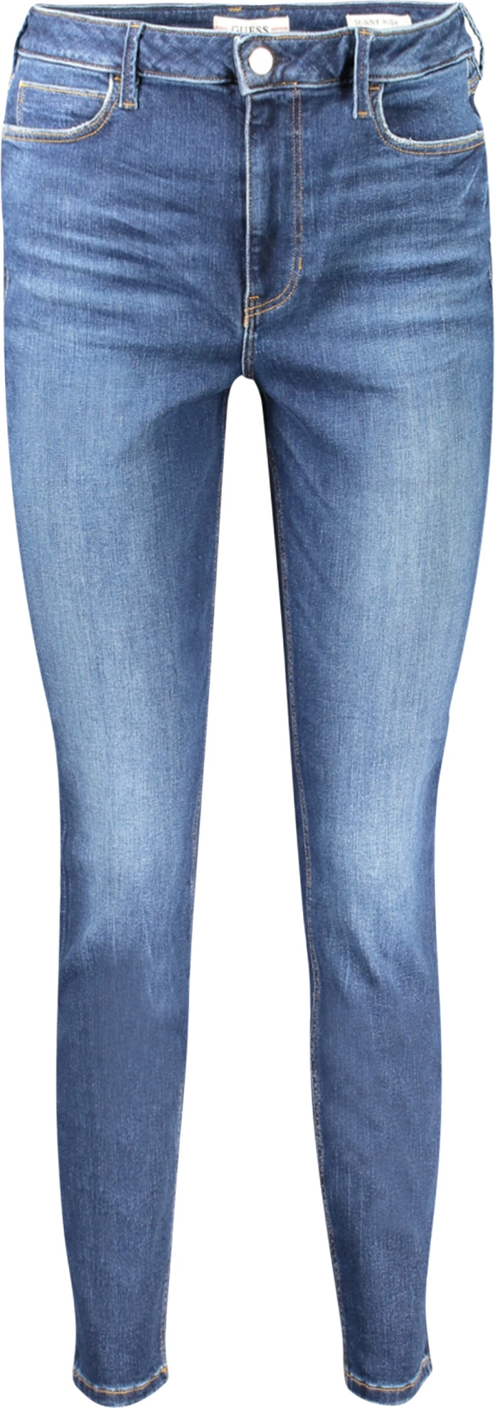 Skinny high jeans, ženske, GUESS JEANS, modre