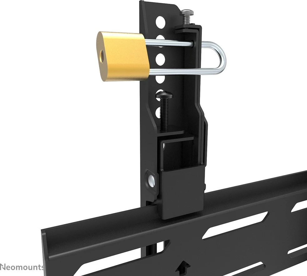 Nosilec za TV na stebriček 40–75 in, Neomounts WL30S-910BL16, fiks, črn