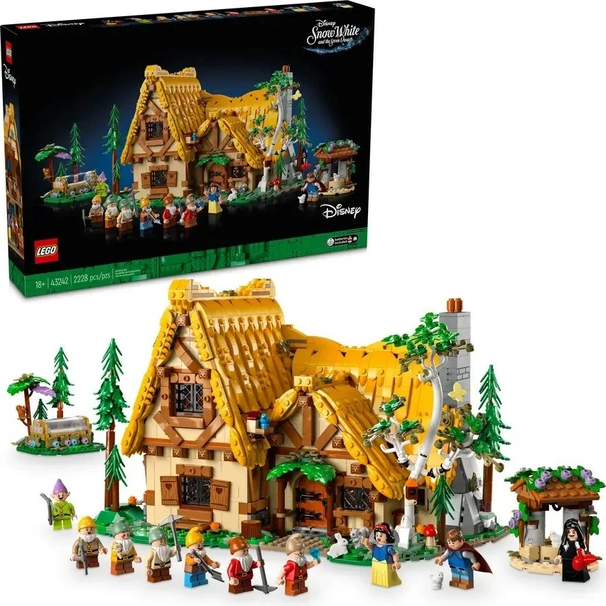 Hiša Sneguljčice in sedmih palčkov, LEGO Disney 43242