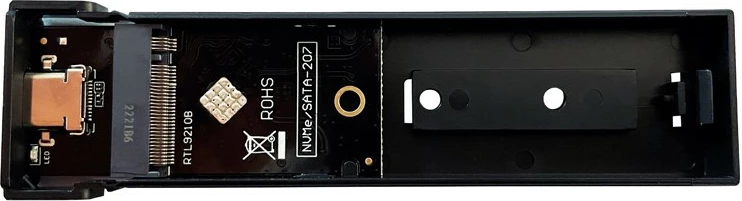 Kaseta SSD LC-Power LC-M2-C-MULTI-3, M.2, USB, antracit