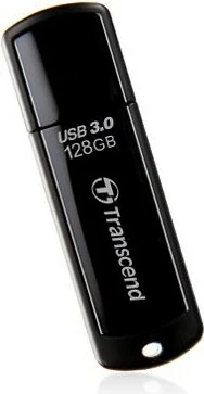 USB ključ Transcend JetFlash 700 128 GB, USB 3.2, črn