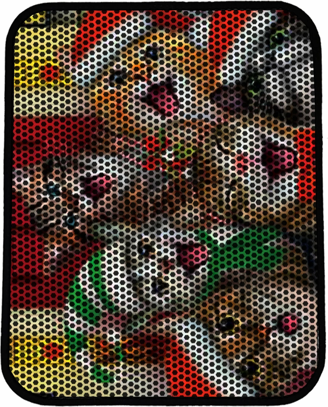 Preproga za mačji pesek, večbarvna, Paws & Whiskers, Nrszn0170