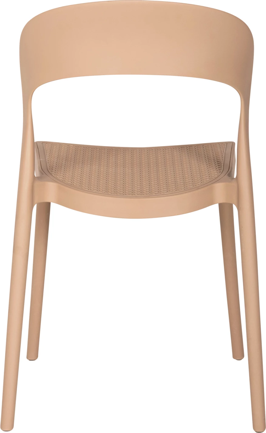 Stol iz polipropilena CLEO FH5936.03 kapučino 49x54,5x80,5H cm