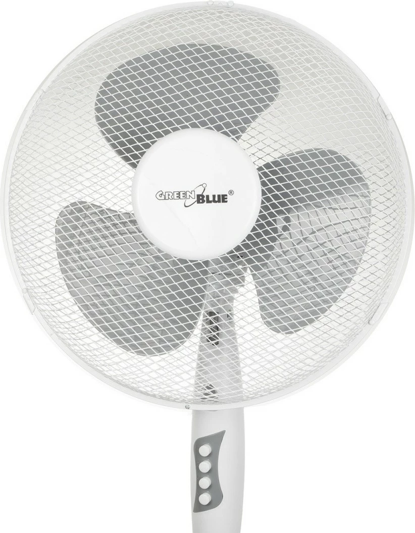 Stojni ventilator 40 cm, GreenBlue GB560, bel