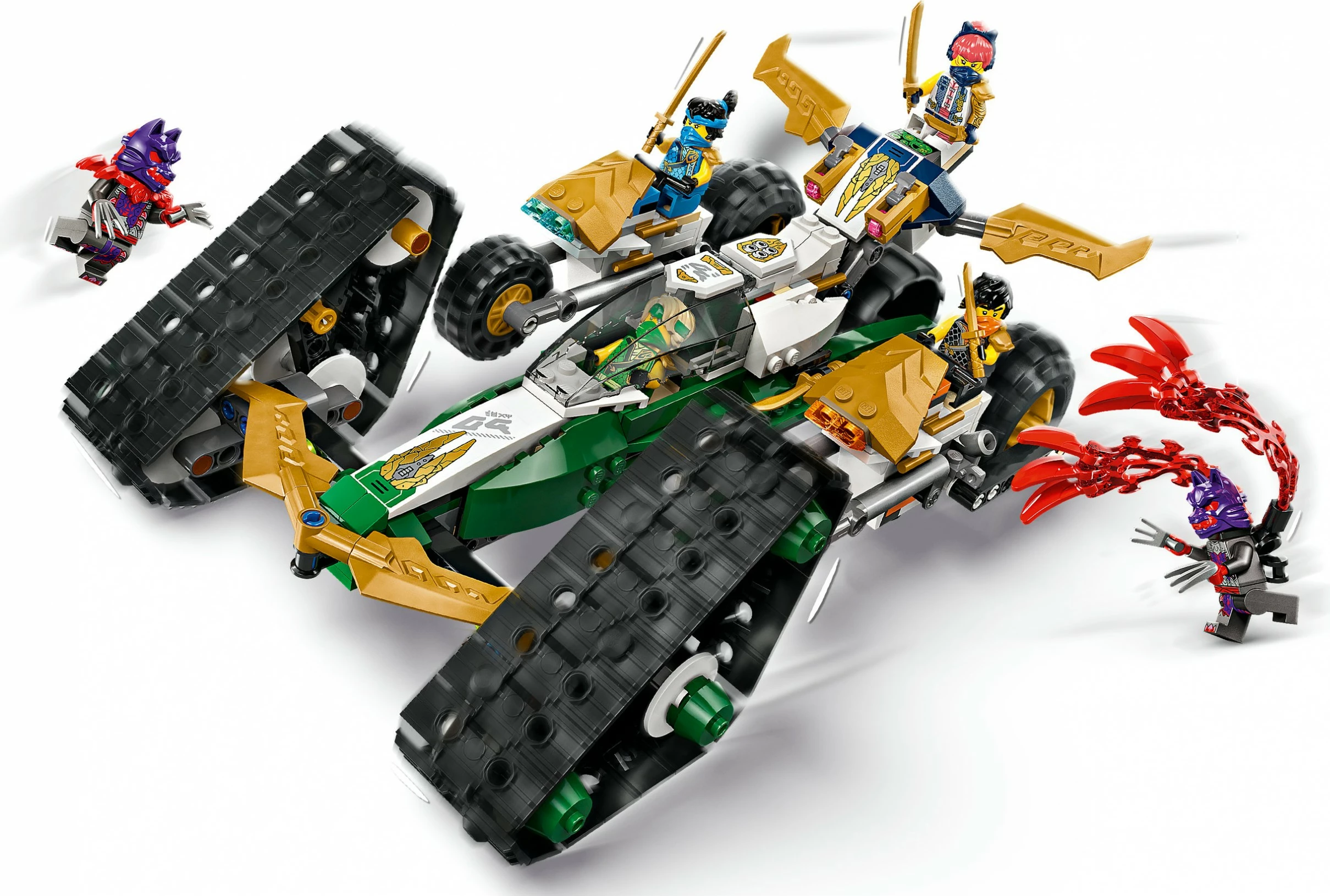 Kombinirano vozilo Ninjago Ninja Team LEGO 71820, večbarvno