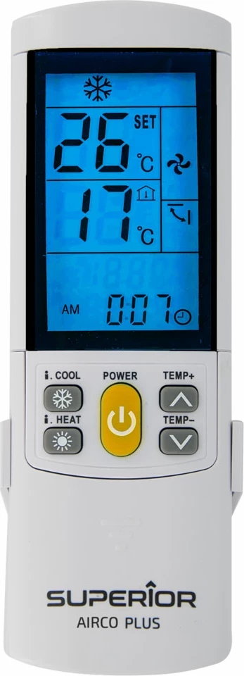 Univerzalni daljinski upravljalnik za klimatske naprave Superior AirCo Plus