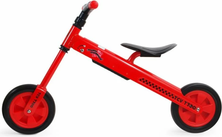 Prevozno sredstvo za ravnotežje za otroke TCV, rdeče