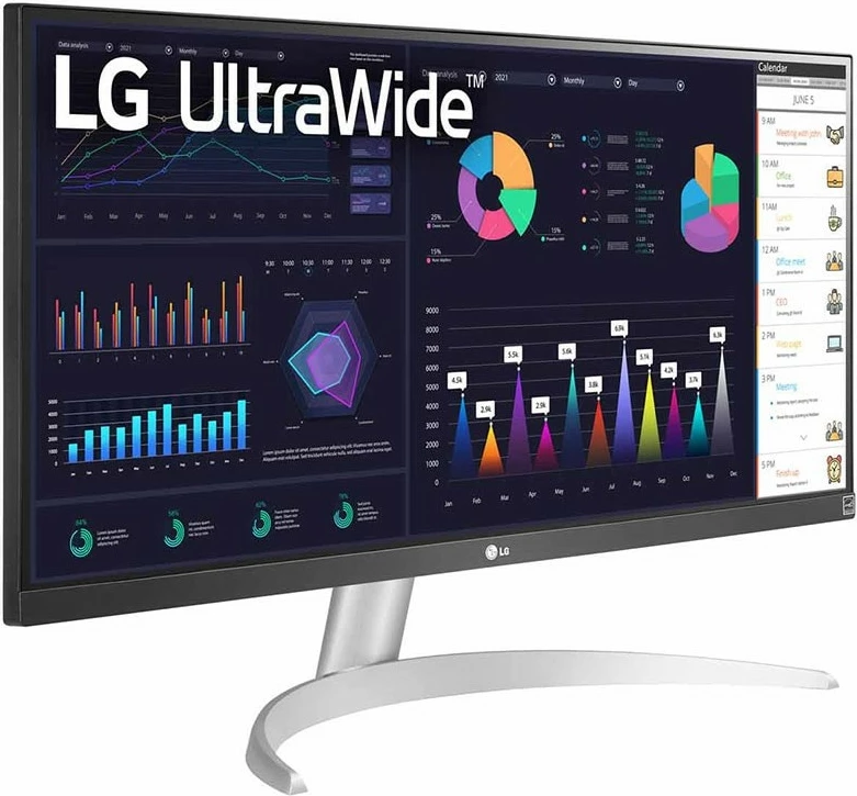 UltraWide monitor 29 inč 29WQ600-W, LG, Full HD, bel