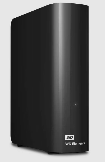 Zunanji trdi disk Western Digital Elements Desktop, 20 TB, USB 3.2 Gen 1/2.0, črn