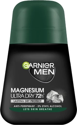 Dezodorant v stiku Garnier Men Magnesium Ultra Dry 72h, 50 ml, za moške