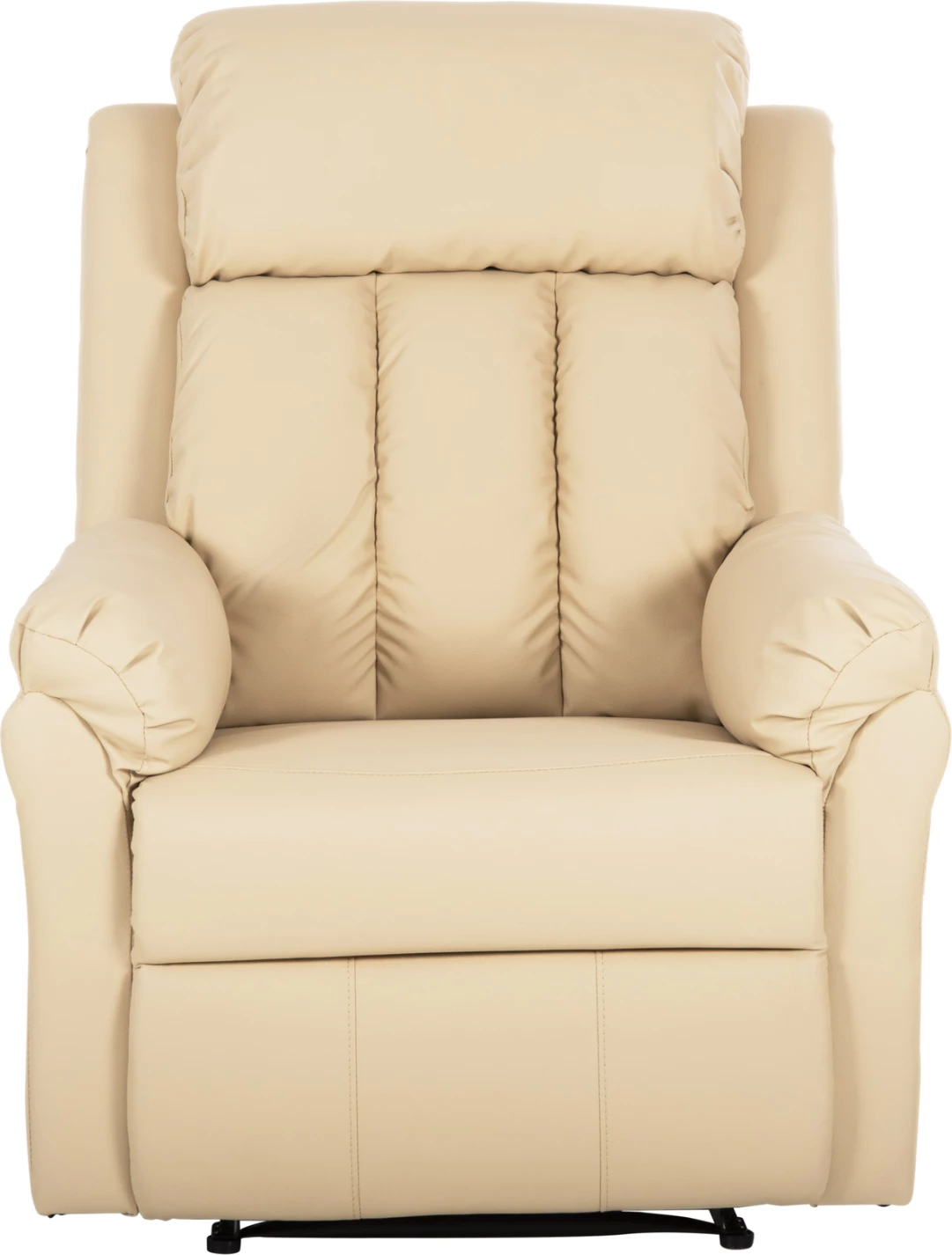 Masažni naslanjač HAPPER FH9785.13 iz ecru PU usnja 76x94x102H cm