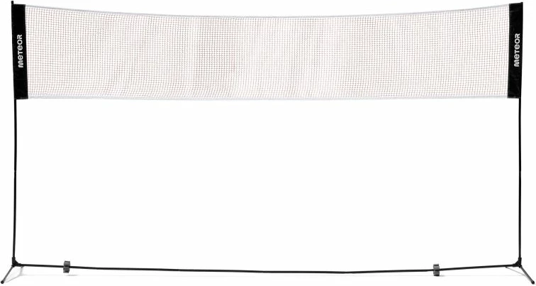 Prenosna mreža za badminton, Meteor, unisex, rdeča
