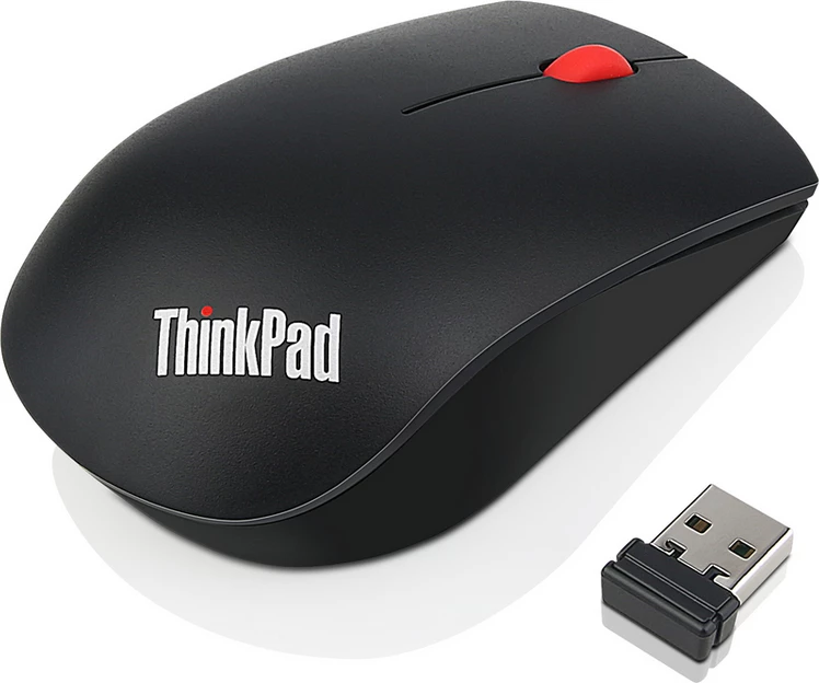 Brezžična miška Lenovo ThinkPad 4X30M56887, črna