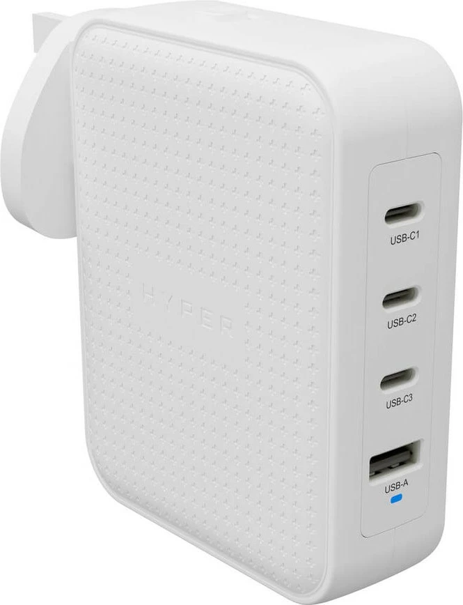 Polnilec 145W GaN, 4 priključki, bel Targus