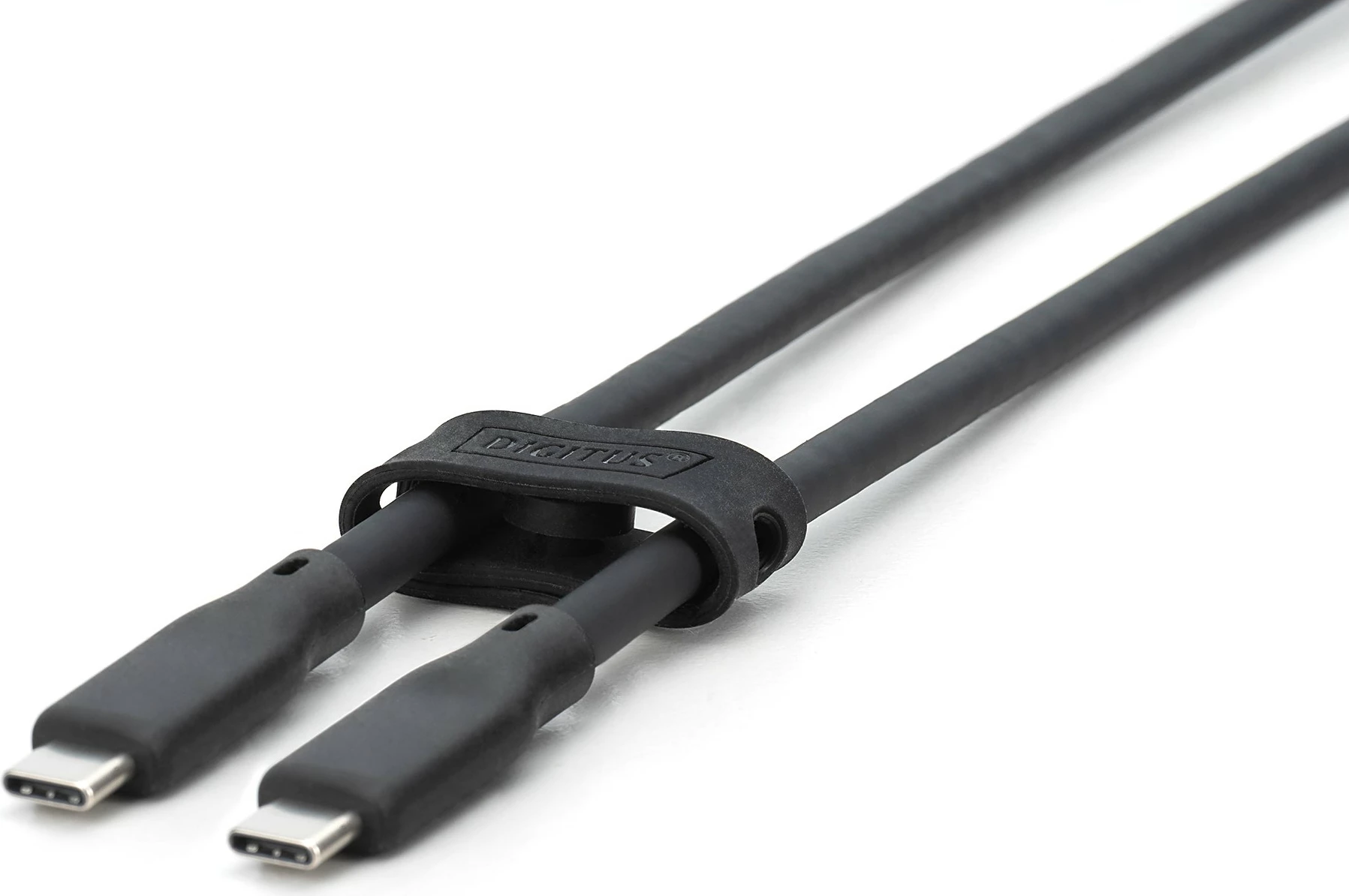 KabLow USB-C Digitus, 10 Gbps, 0,5 m, črn