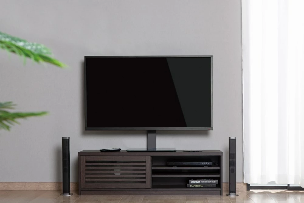 Namizni nosilec za TV/monitor Gembird TVS-D55S-01, 23-55", črn