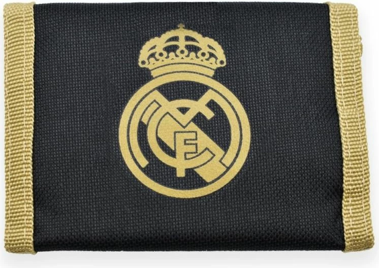 Portfelj za navijače Real Madrid Inny, črn