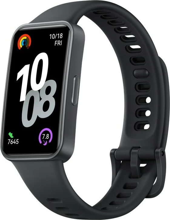 Pametna zapestnica 1,47" AMOLED, do 14 dni baterije, črna — Huawei Band 10