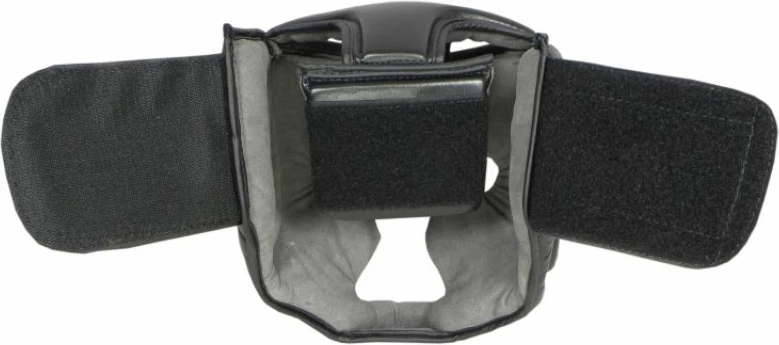 Boksarska čelada za moške Masters, črna