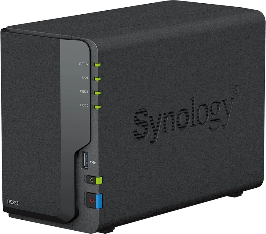 Strežnik za shranjevanje Synology DiskStation DS223, Ethernet LAN RTD1619B