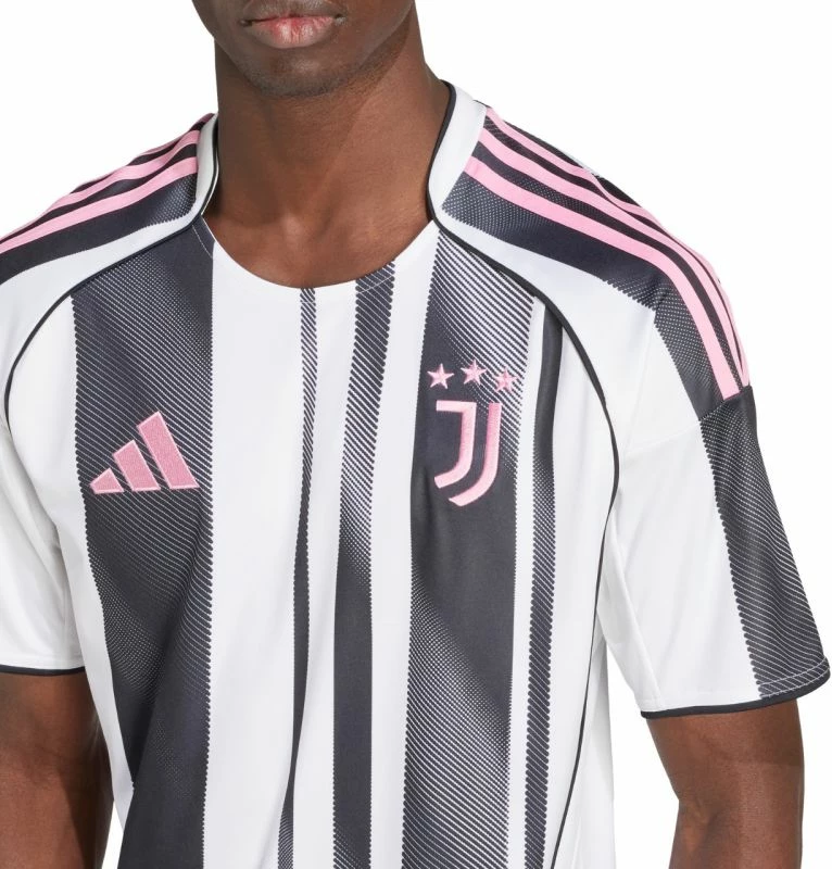 Dres Juventus za moške, adidas, bel in črn