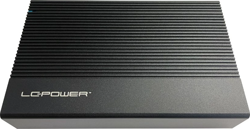 Zunanji ohišje za 2,5" HDD/SSD LC-Power LC-25U3-C, USB Type-C, črn