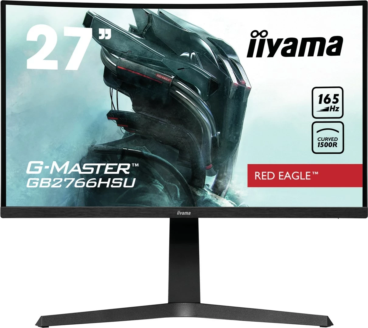 Gaming monitor 27", Full HD, črn — iiyama G-MASTER GB2766HSU-B1