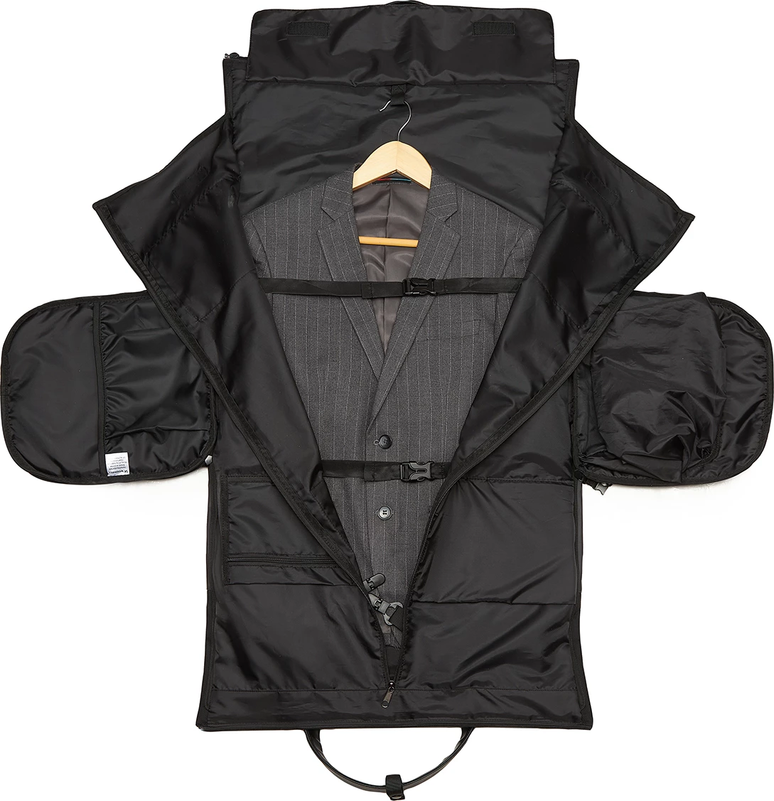 Potovalna torba 45 L z vlažnim žepom, Wozinsky Premium, črna