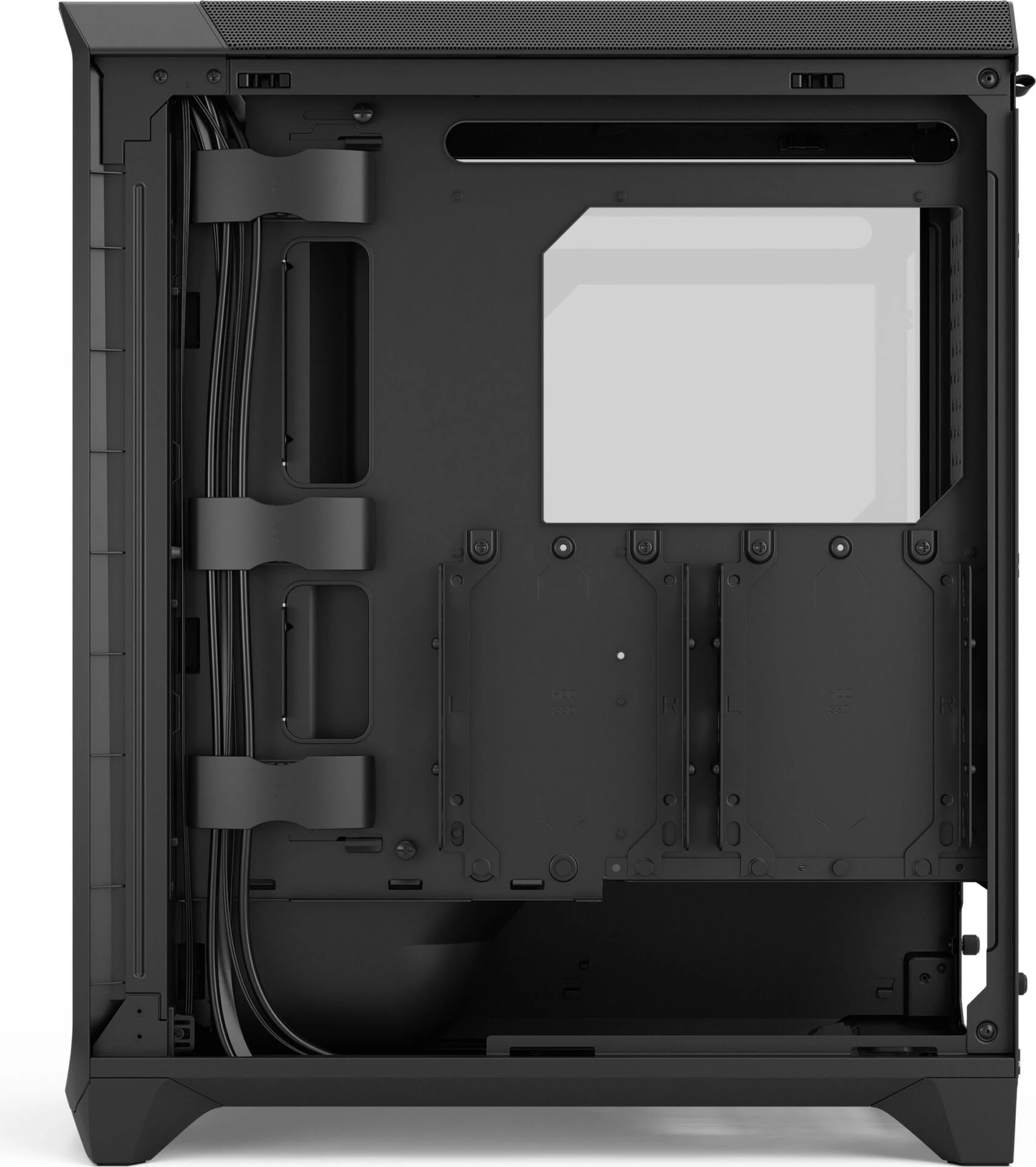 Računalniško ohišje Fractal Design Meshify 3, RGB, kaljeno steklo, črno