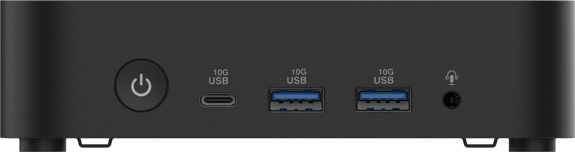 Kompakten miniračunalnik ASUS NUC Gen14 Essential Mill Canyon N97, Intel N97, do 16GB RAM, do 2TB SSD, črn