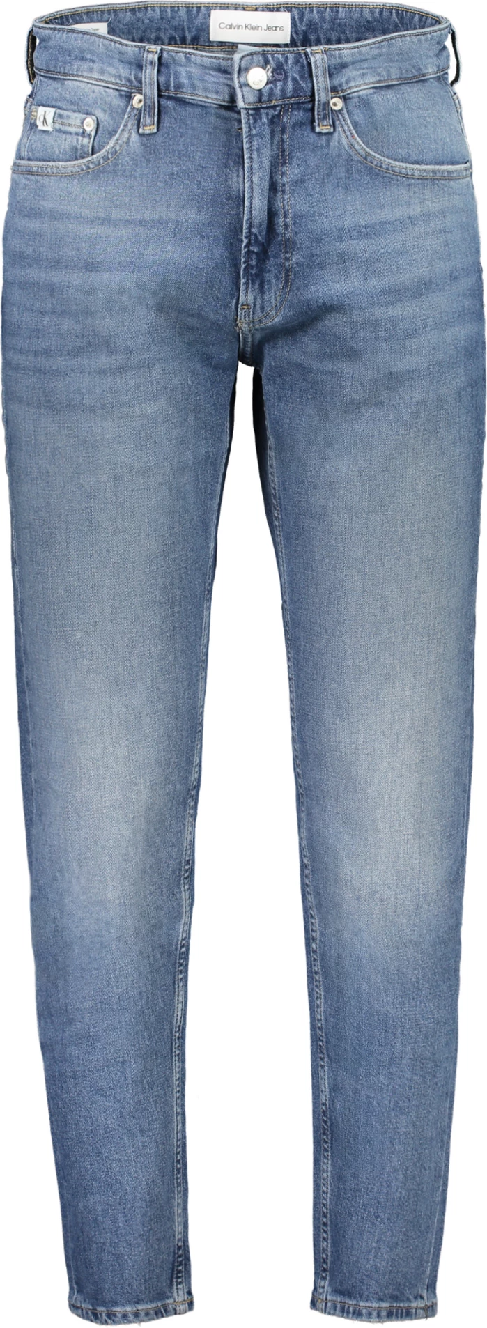 Džins hlače, Calvin Klein Regular Taper moške, modre