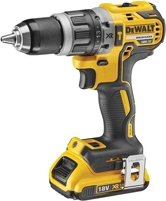 Baterijski vrtalnik DeWalt DCD796D2-QW, 1,6 kg, rumeno/črn