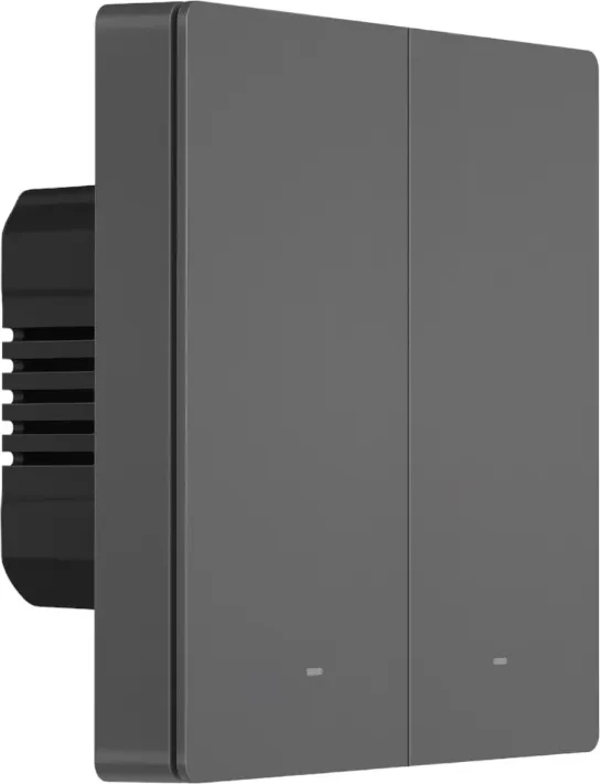 Pametno stikalo Sonoff M5 2C, 2 kanala, Wi-Fi, sivo