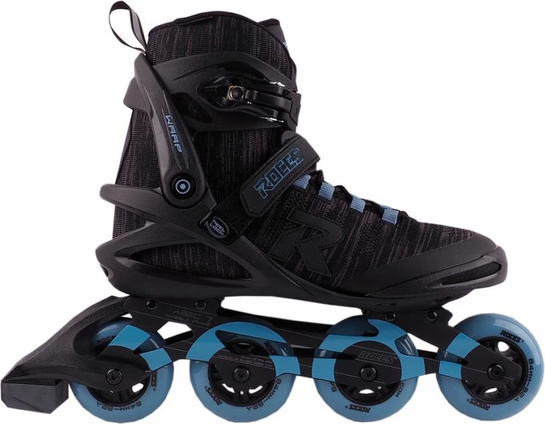 Superge za drsanje Roces, modro-sive