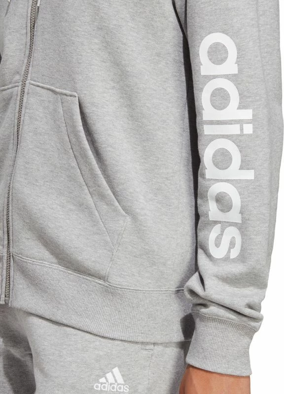 Duks Essentials Linear Full-Zip, adidas, siv