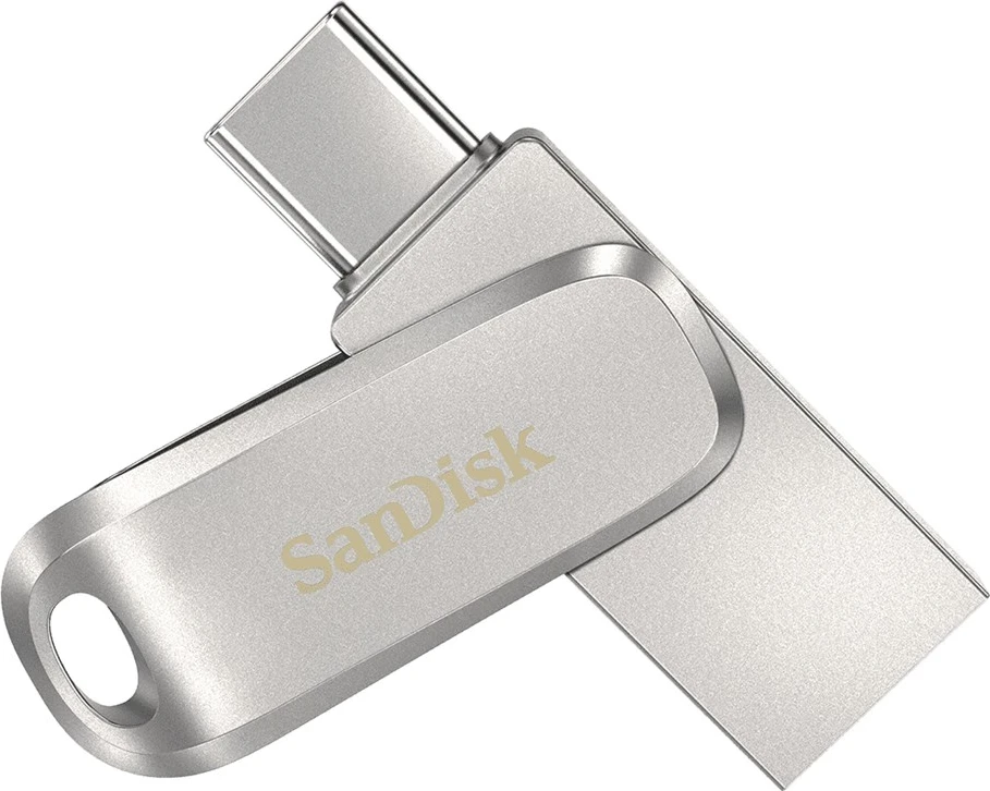 USB-pomnilnik SanDisk Ultra Dual Drive Luxe, 3.2 Gen 1, 128 GB