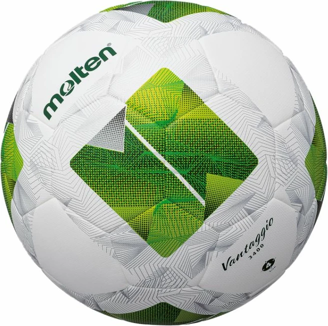 Trening nogometna žoga Molten, bela in zelena, za ženske in moške