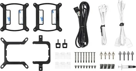 Vodna hladilna rešitev Thermaltake TH280 V2 Ultra ARGB, 84,32 cfm, bela