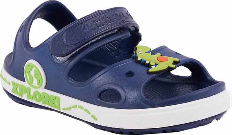 Otroške sandale, Coqui Yogi, modro morje