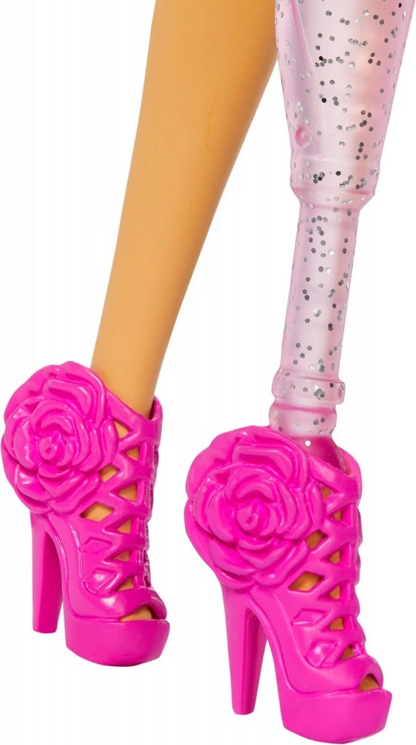 Punčka z nogno protezo Barbie Mattel Deluxe Style HYV26, roza
