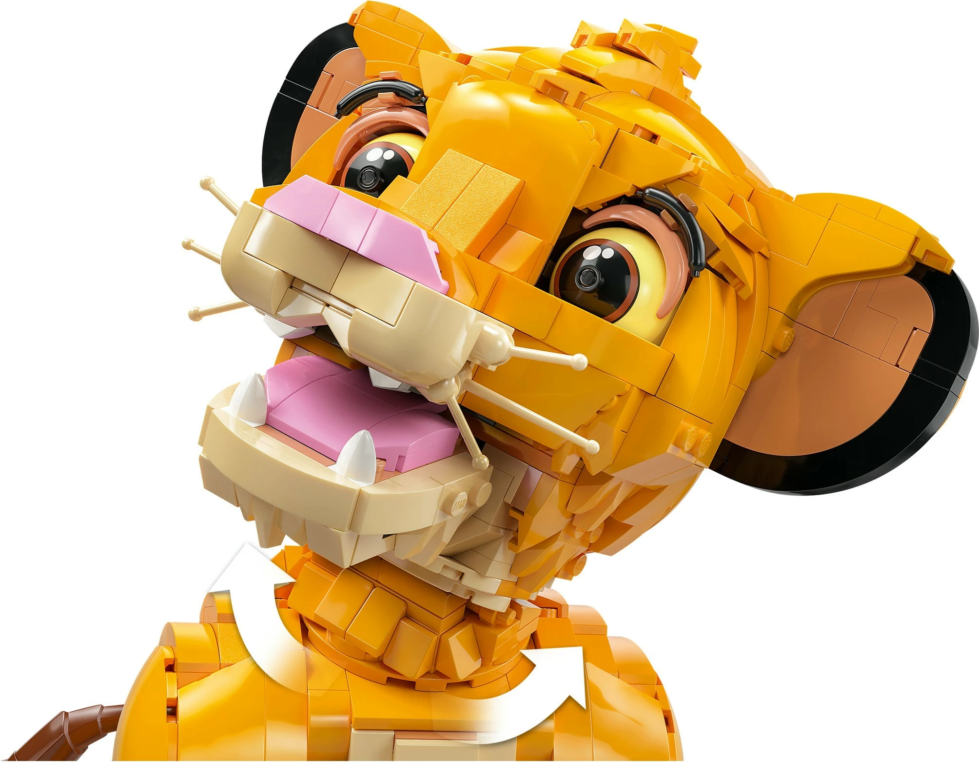 Set za sestavljanje Mlad Simba (The Lion King), LEGO, 1445 kosov, plastika, večbarven
