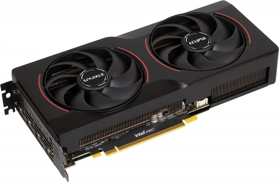 Grafična kartica SPARKLE Intel Arc B570 ECLIPSE OC, 10 GB, črna