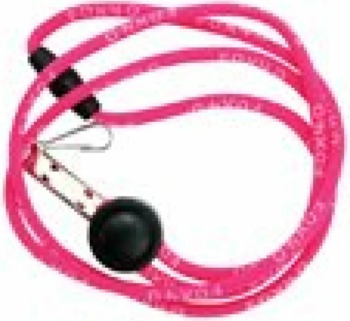 Klasična piščalka FOX z vrvico, model 9903-0408, rožnata