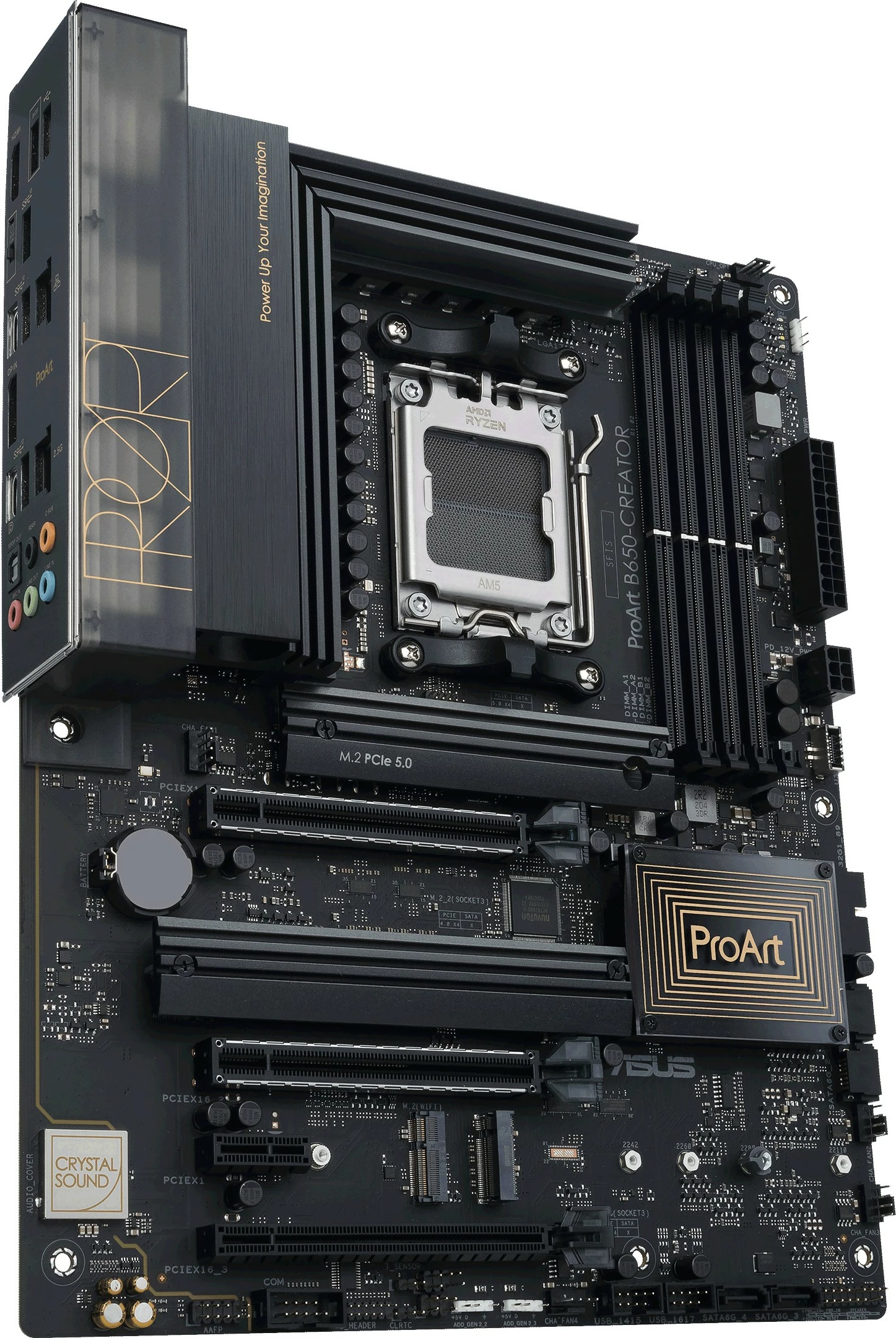 Napredna matična plošča ProArt B650-Creator ASUS, AMD Socket AM5, DDR5-SDRAM, 128 GB