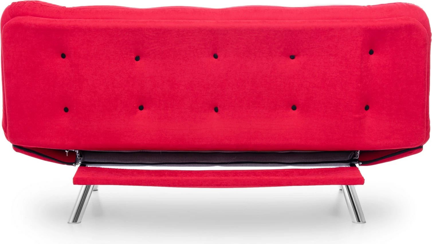 3-sedežni raztegljiv kavč, Atelier del Sofa Misa Sofabed, rdeč