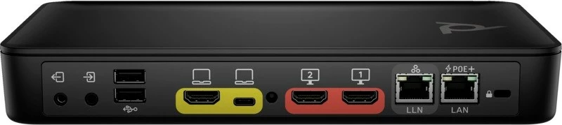 Sistem za videokonference Poly Studio G62 s montažno ploščo, črn, A01KCAA