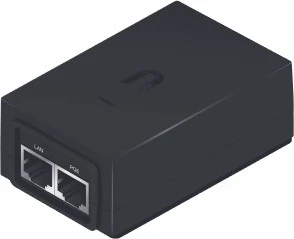 Adapter PoE, Fast Ethernet, 48 V, črn — Ubiquiti POE-48-24W