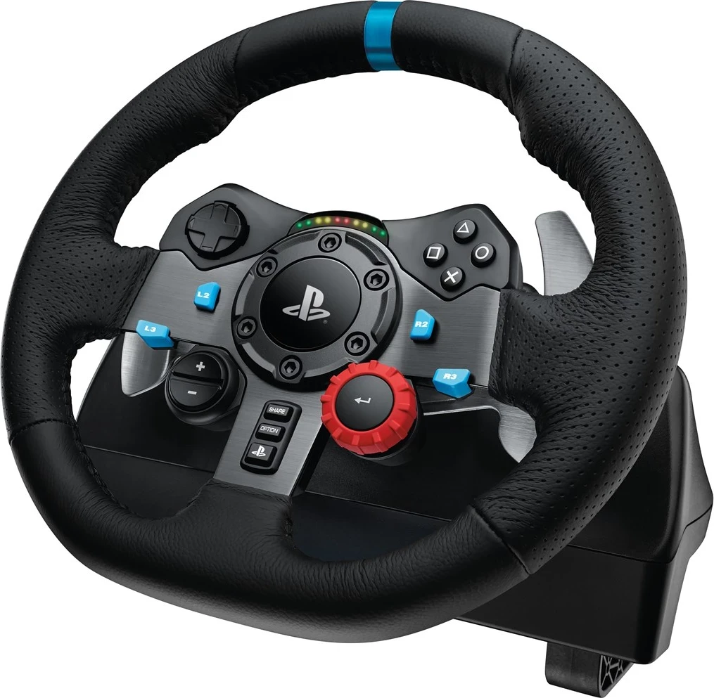 Volan in pedala za igre Logitech G G29, USB 2.0, PlayStation 3/4, črni