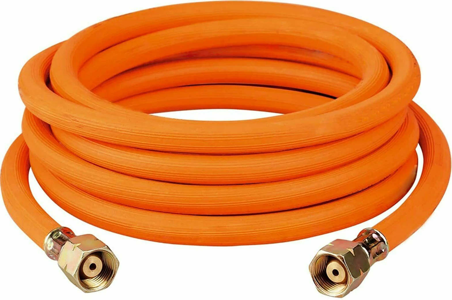 Plinska cev 5 m, 2x G3/8" L, oranžna, Meva U4575