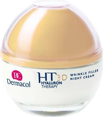 Nočni polnilni krem proti gubam Dermacol Hyaluron Therapy 3D Wrinkle Night Filler, 50 ml